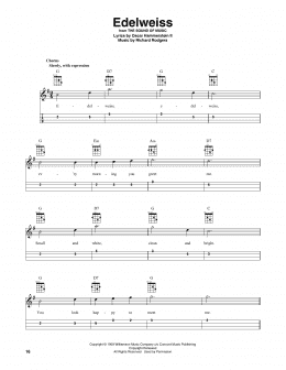 page one of Edelweiss (from The Sound Of Music) (Mandolin)