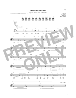 page one of Unchained Melody (Mandolin)