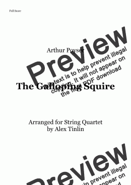 page one of The Galloping Squire