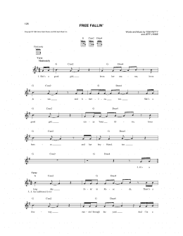 page one of Free Fallin' (Mandolin)