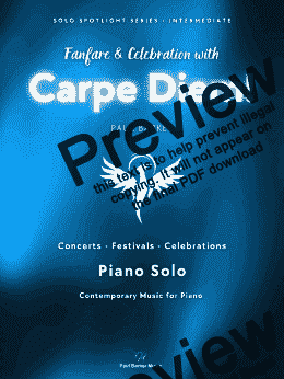 page one of Carpe Diem! (Piano Solo