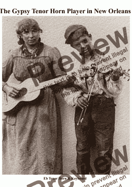 page one of The Gypsy Tenor Horn Player in New Orleans