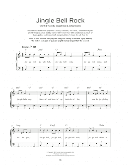 page one of Jingle Bell Rock (Really Easy Piano)