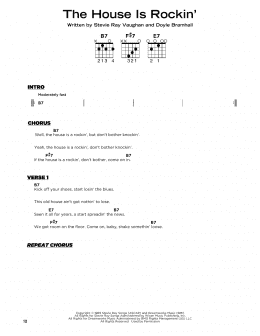 page one of The House Is Rockin' (Really Easy Guitar)