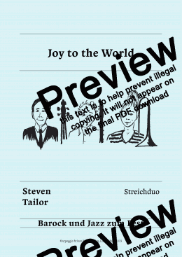 page one of Joy to the World