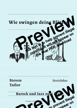 page one of Wie swingen deine Blätter