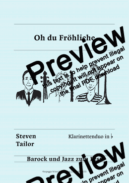 page one of Oh du Fröhliche