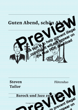 page one of Guten Abend, schön Abend