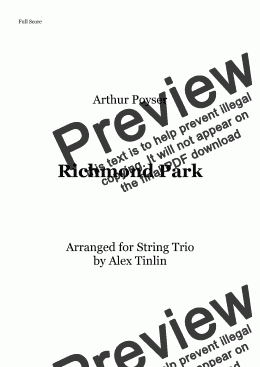 page one of Richmond Park