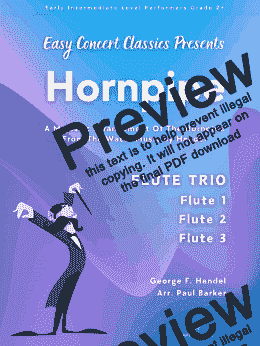 page one of Hornpipe (Flute Trio)