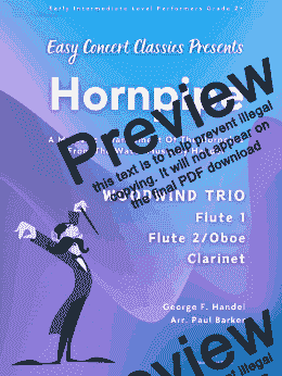 page one of Hornpipe (Woodwind Trio)