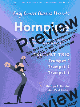 page one of Hornpipe (Trumpet Trio)