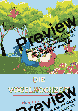 page one of Die Vogelhochzeit