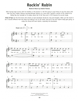 page one of Rockin' Robin (Really Easy Piano)