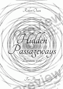 page one of Hidden Passageways