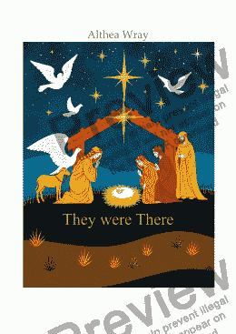 page one of They Were There The Shepherds, the Angels and the Kings