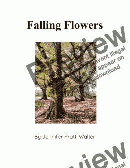 page one of Falling Flowers