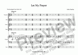 page one of Let My Prayer