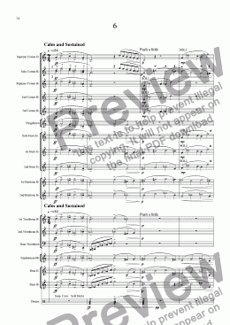 page one of Suite for Brass Band (6)