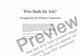 page one of Who Built the Ark?