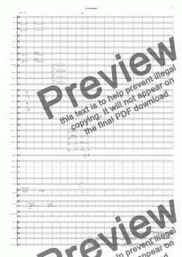 page one of Symphony No 42 Part 1 2nd movement