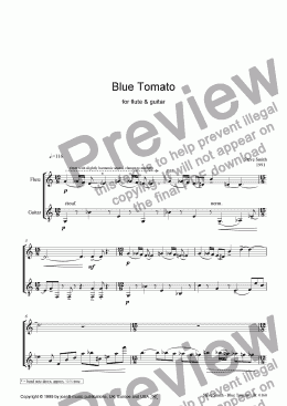 page one of Blue Tomato