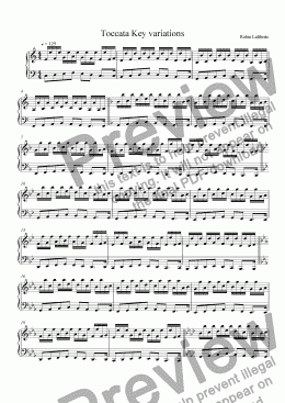 page one of Exercises  for any instrument