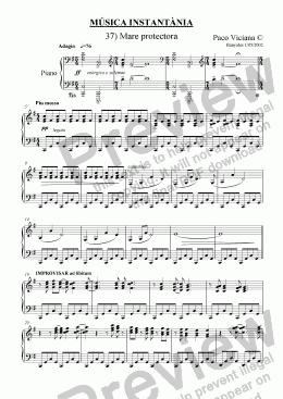page one of 144-Música Instantània (37-Mare protectora)