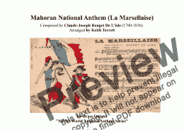 page one of Mahoran National Anthem (MFAO World National Anthem Series) for Brass Quintet