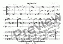 page one of Jingle Bells   (3 Concert Flutes)