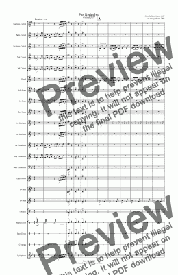 page one of Pas Redouble (brass band)