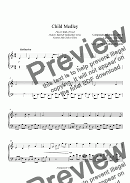 page one of Child Medley