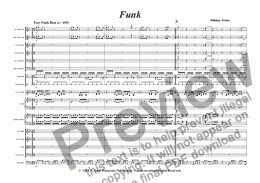 page one of Funk   (Studio Orchestra, Pop Beat)