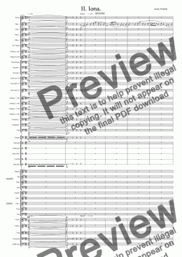 page one of Concerto Revised October 2009 - 2. Iona