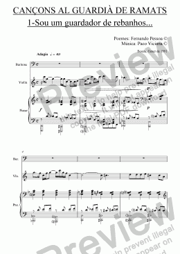 page one of 033-036 Cançons al guardià de ramats (portugues)-baritone version