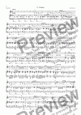 page one of Cantata Buka 12 Sohano