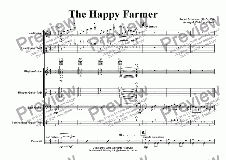 the song the happy farmer suzuki