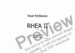 page one of Rhea II