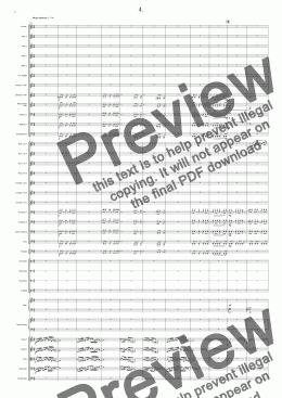 page one of Symphony No 55 4th movt