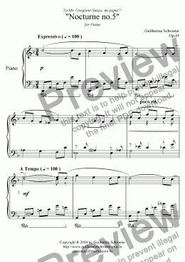 page one of Op.045 - Nocturne no.05 (D minor)