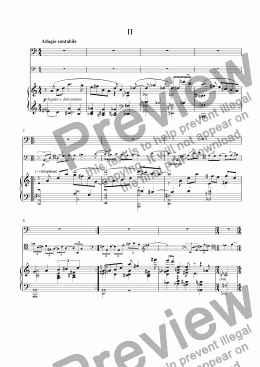 page one of Bassoon Concerto: II [bn, pno][+mp3]