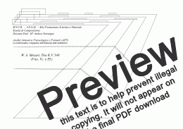page one of A. Verrengia, Analisi Armonica Fraseologica e Formale - W. A. Mozart, Trio K. V. 548