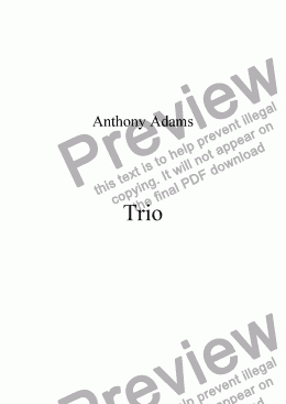 page one of Trio (Flt, Vc, Pno)